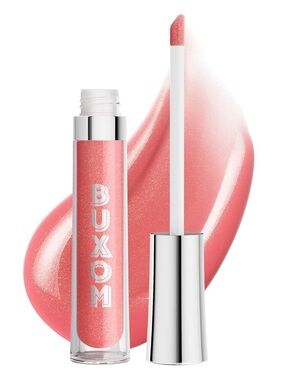 Buxom Christina Full-On Plumping Lip Polish Gloss- rose  w/ golden pink shimmer